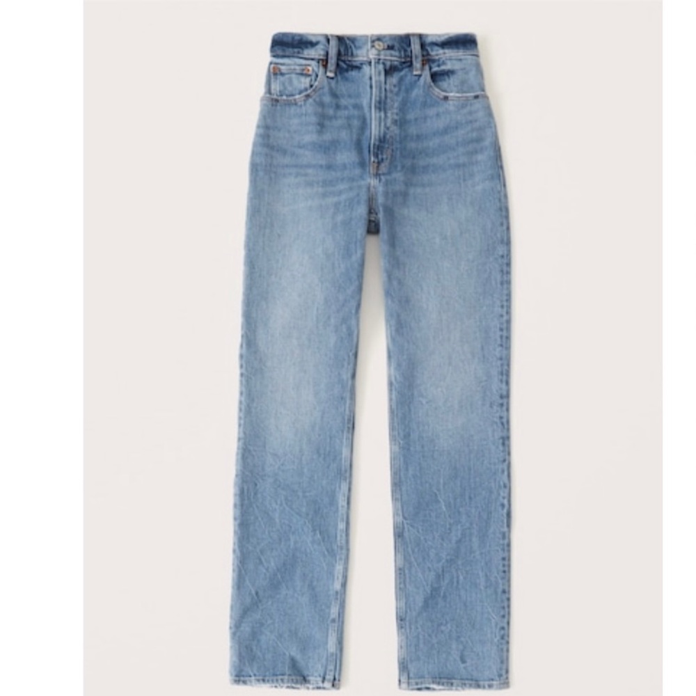 Abercrombie & Fitch The ‘90s Straight Ultra High Rise